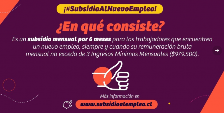 Nuevo subsidio al empleo para trabajadores y extensión del ...